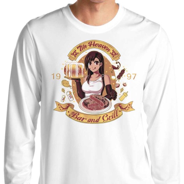 7th Heaven Bar and Grill - Long Sleeve T-Shirt Sale - Image 3