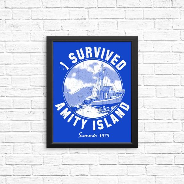 I Survived Amity Island - Posters & Prints For Discount - Image 3