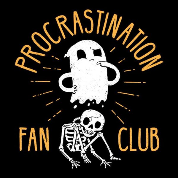 Procrastination Fan Club - Tank Top For Discount - Image 2