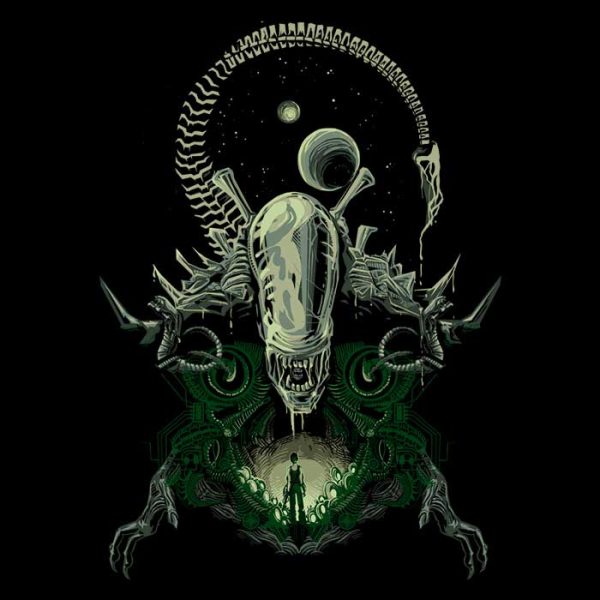 Alien Nightmare - Throw Pillow Discount - Image 2