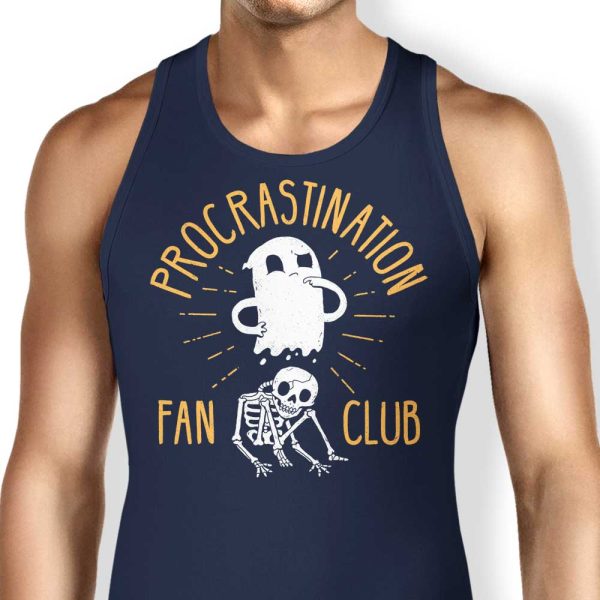 Procrastination Fan Club - Tank Top For Discount - Image 3