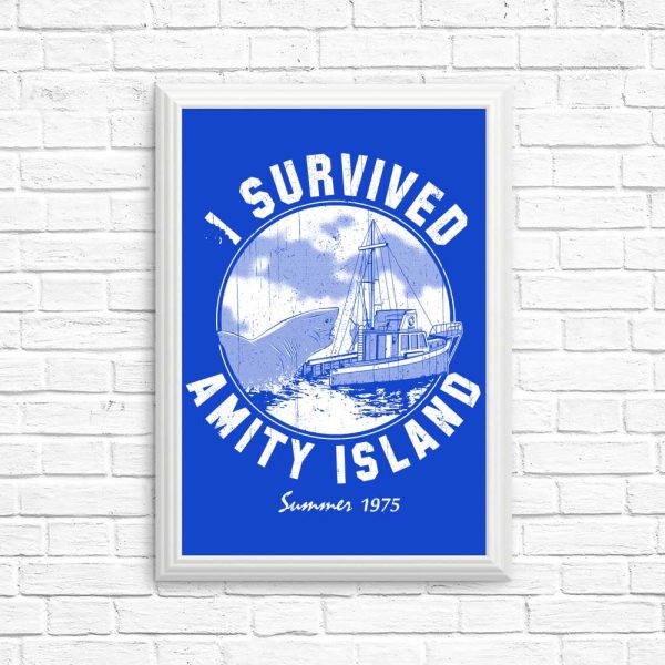 I Survived Amity Island - Posters & Prints For Discount - Image 5