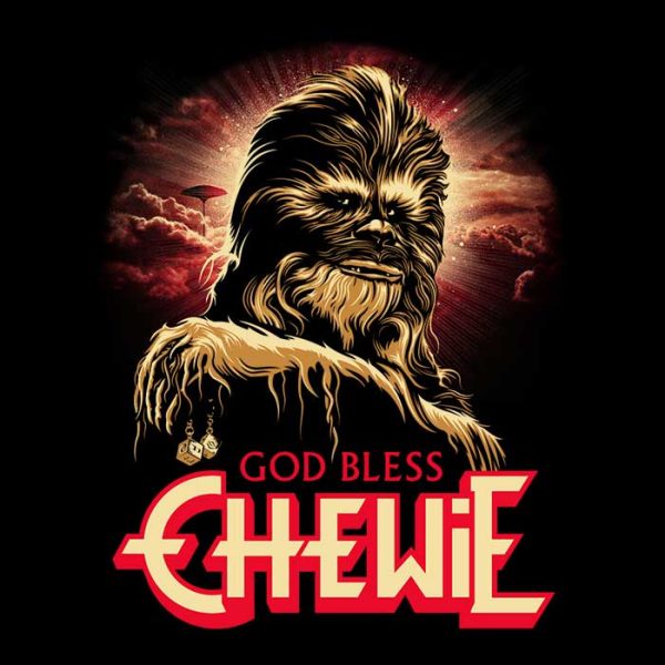 God Bless Chewie - Long Sleeve T-Shirt For Cheap - Image 2