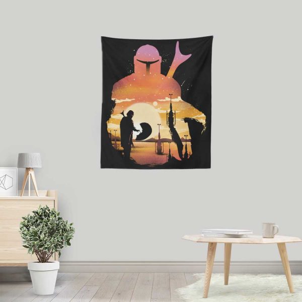 Mando Sunset - Wall Tapestry Discount - Image 3