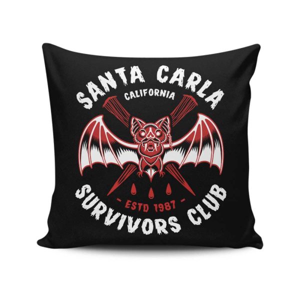 Santa Carla Survivors - Throw Pillow Online now