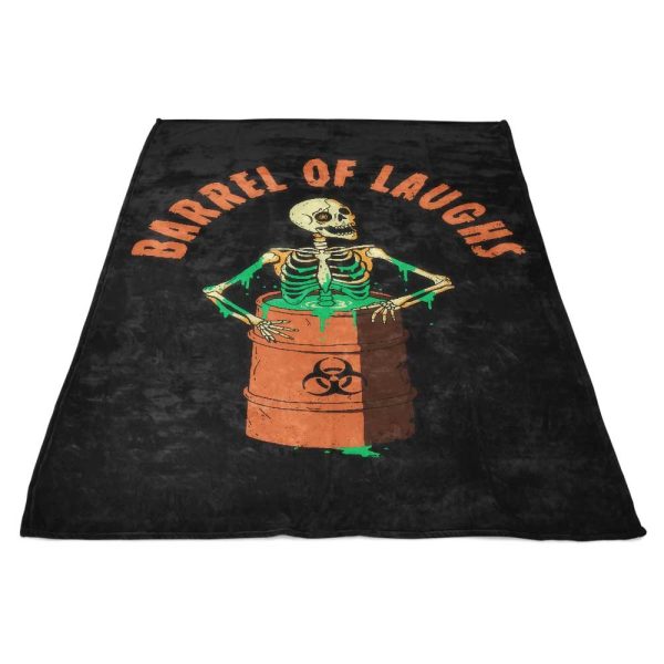 Barrel of Laughs - Fleece Blanket on Sale