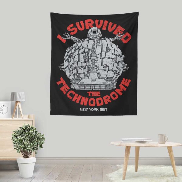 I Survived the Technodrome - Wall Tapestry Supply - Image 4
