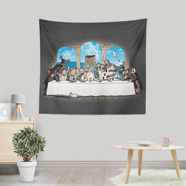 Holy Grail Dinner - Wall Tapestry For Sale - Image 4
