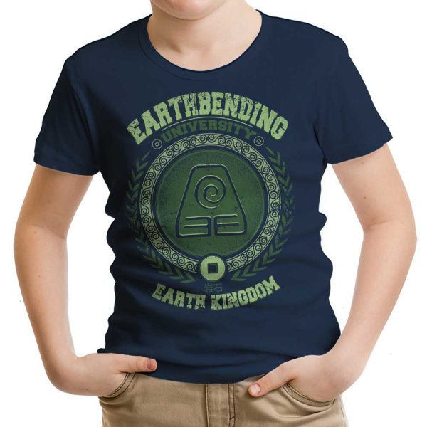 Earthbending University - Youth Apparel Cheap - Image 3