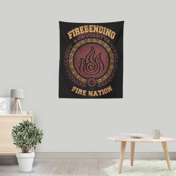 Firebending University - Wall Tapestry For Sale - Image 3