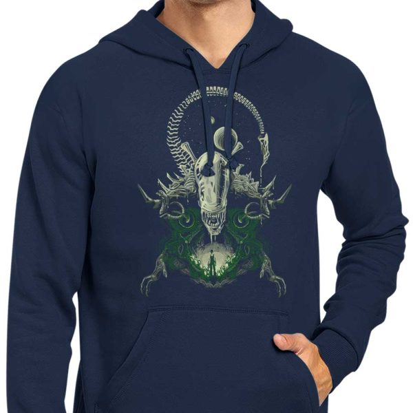 Alien Nightmare - Hoodie Online Sale - Image 5