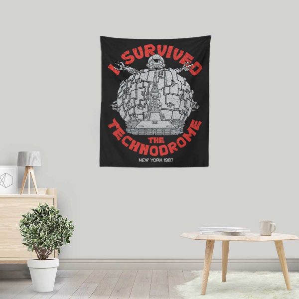 I Survived the Technodrome - Wall Tapestry Supply - Image 3