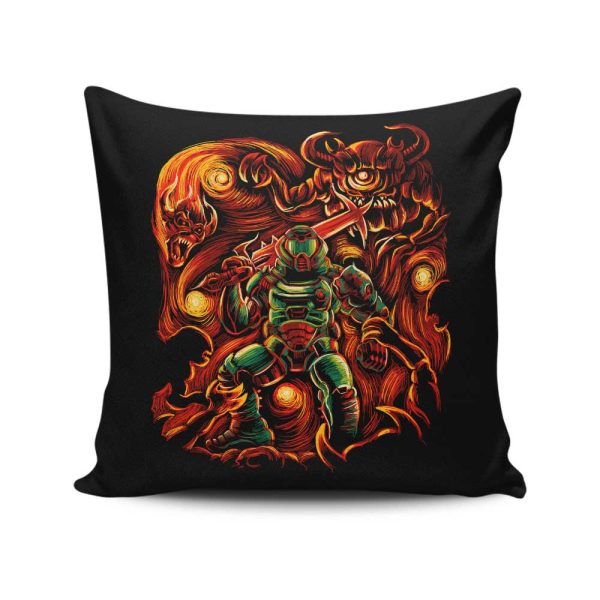 Fiery Night - Throw Pillow on Sale
