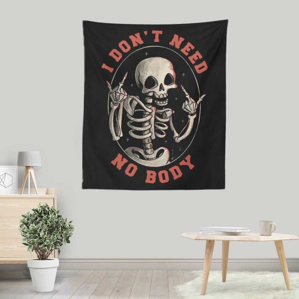 I Don t Need No Body - Wall Tapestry Hot on Sale - Image 4