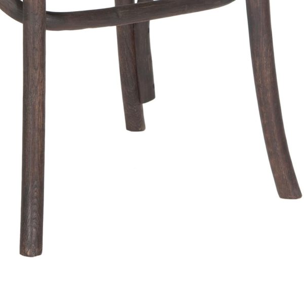Single Kenny Antique Black Dark Umber Bicast Leather Arm Chair #1335HW Online Hot Sale - Image 4