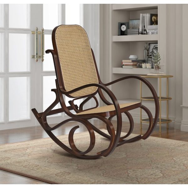Estella Rocking Chair Walnut *AS IS #1288HW Fashion