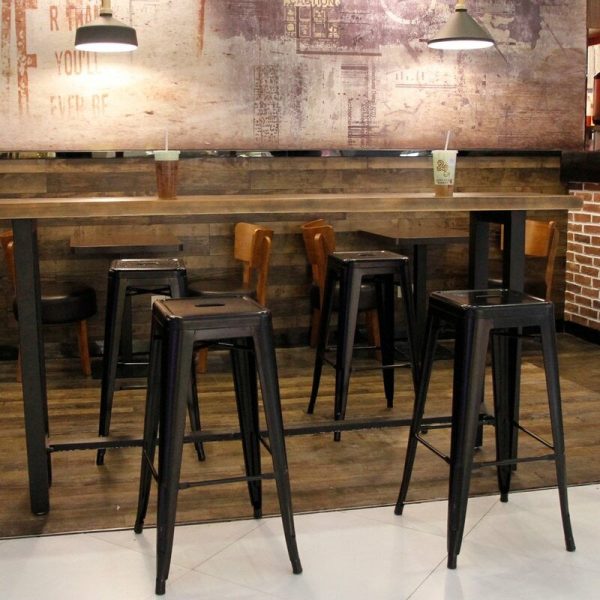 Davisson 30   Bar Stool Matte Black (Set of 4) 152CDR For Cheap - Image 2