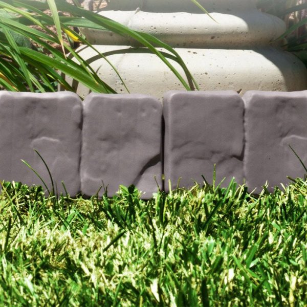 9 in. H x 10 in. W Cobblestone Garden Edging (Set of 20) #1294HW Supply